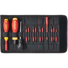 Wiha TorqueVario-S Electric 2872 Torque Screwdriver Set - 14 Essential Pieces for Precision & Performance - 4010995406745
